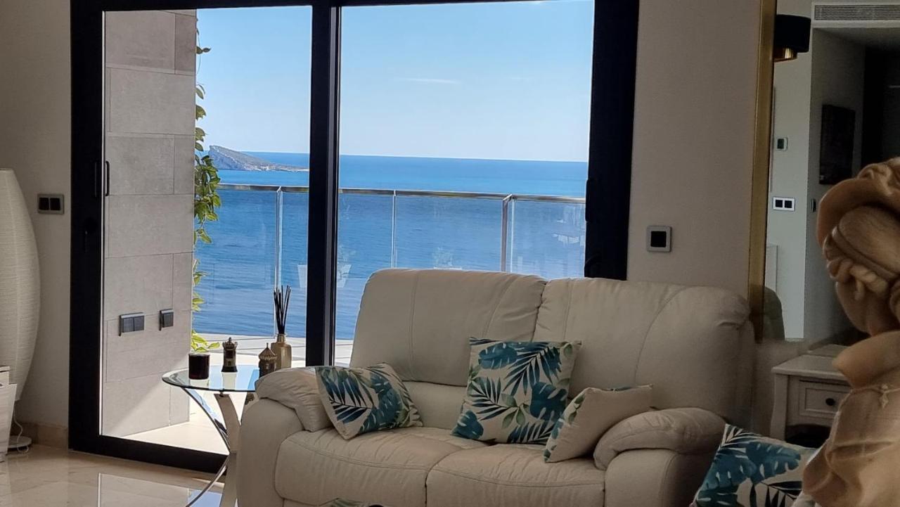 Sunset Waves Benidorm Julieta Vistas Al Mar Premium 200 Mt2 Con Jacuzzi En Terraza Apartment Ngoại thất bức ảnh