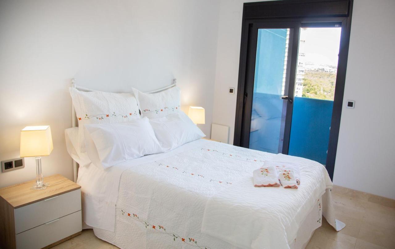 Sunset Waves Benidorm Julieta Vistas Al Mar Premium 200 Mt2 Con Jacuzzi En Terraza Apartment Ngoại thất bức ảnh