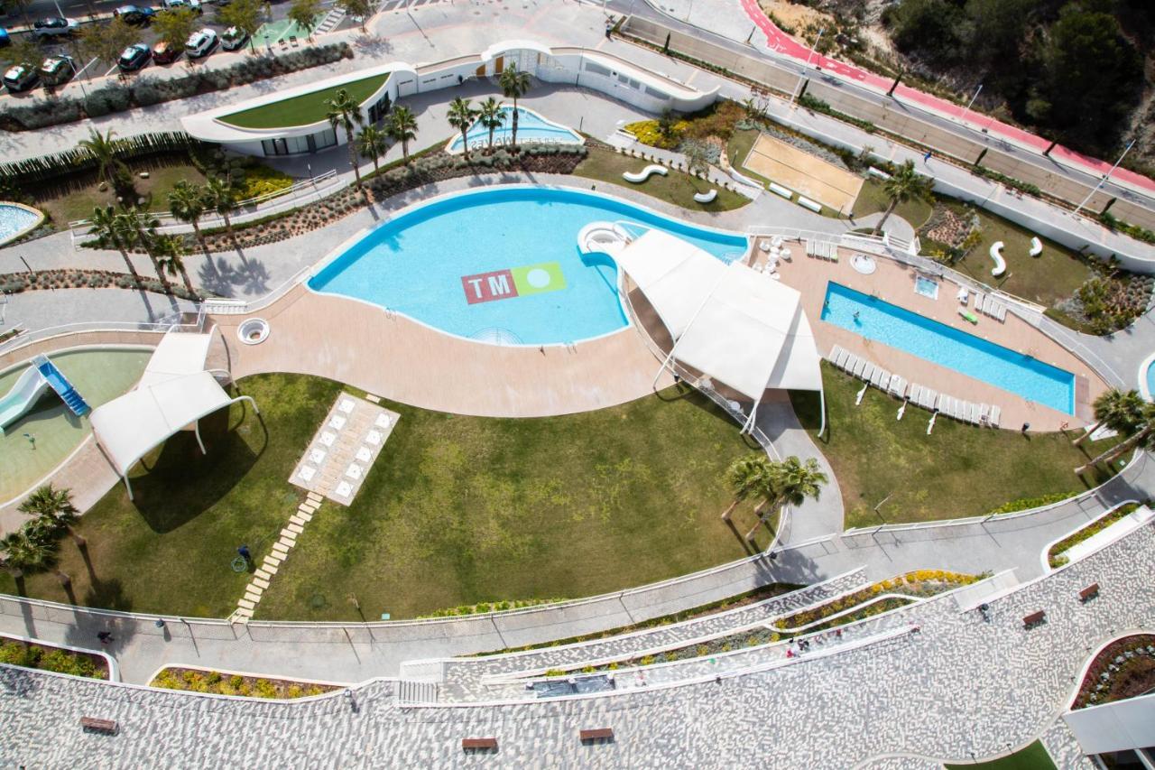 Sunset Waves Benidorm Julieta Vistas Al Mar Premium 200 Mt2 Con Jacuzzi En Terraza Apartment Ngoại thất bức ảnh